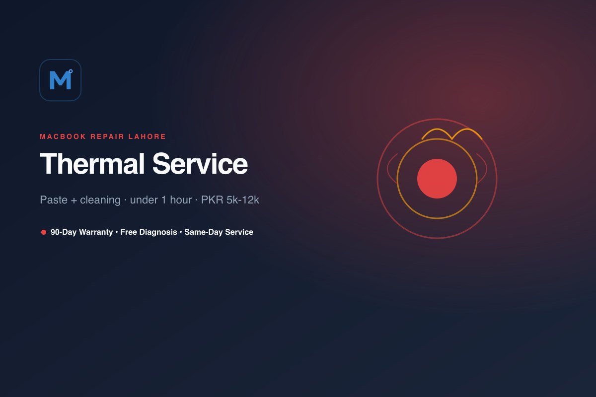 Thermal Service in Lahore — MacBook Repair Lahore